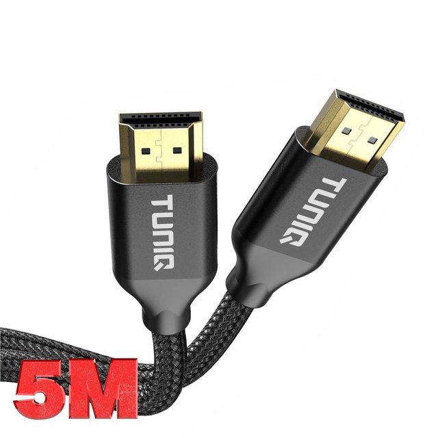 TUNIQ Premium 4K HDMI Kabel — 500cm — kolor: czarny