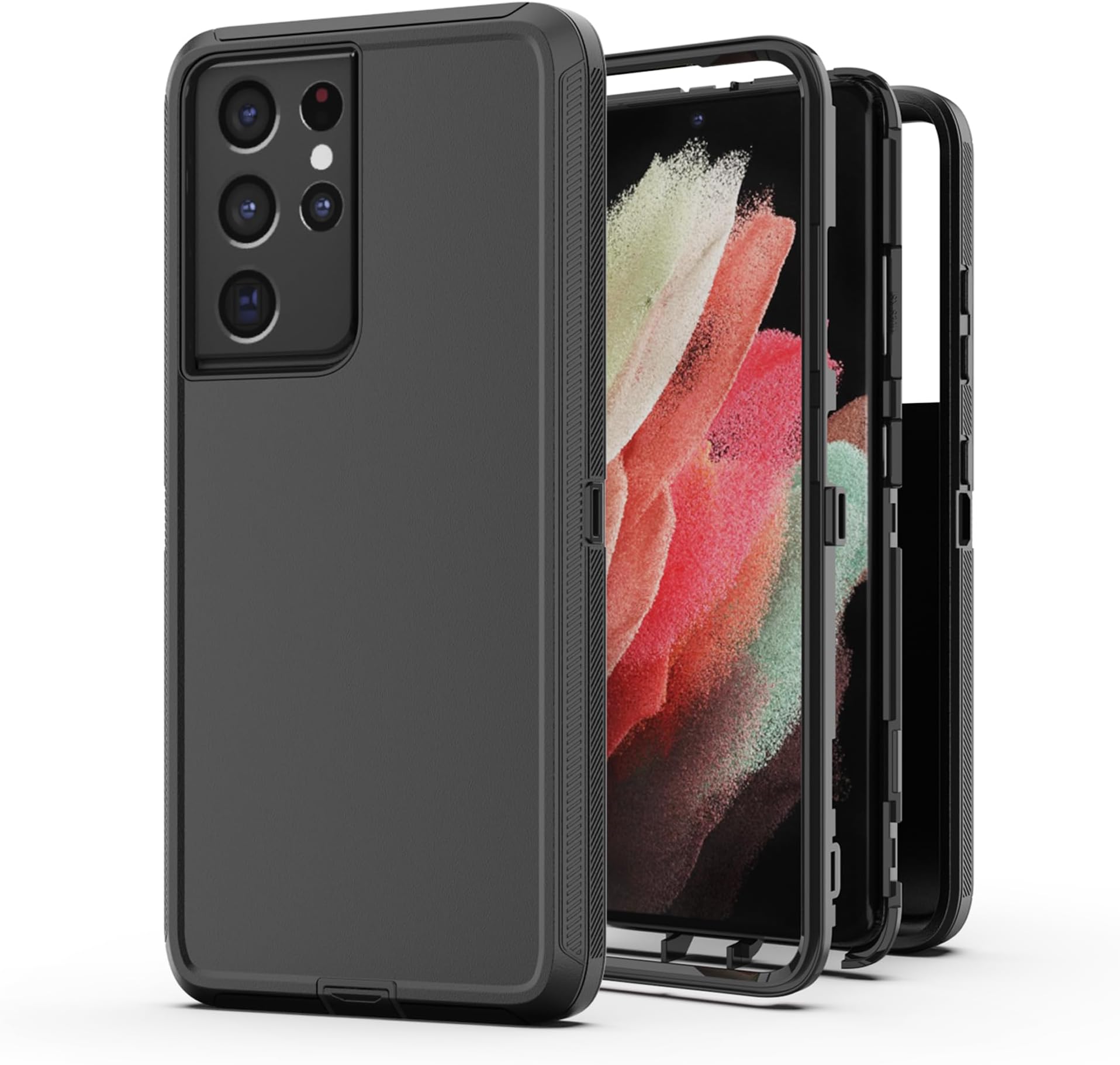 Samsung Galaxy S21 Plus/S21 Plus 5G Silicone Cover - Black
