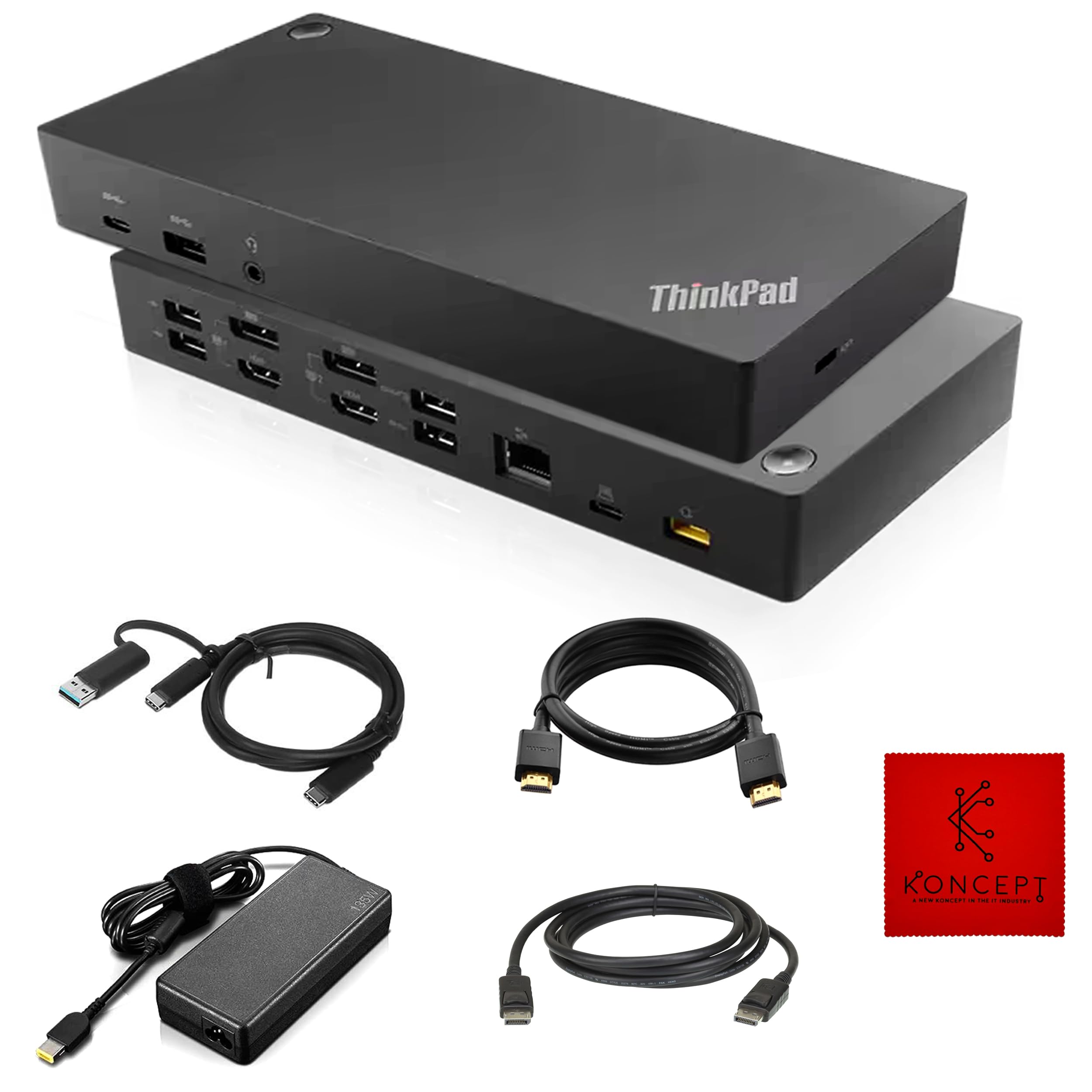 Lenovo ThinkPad Hybrid USB-C with USB-A Dock (40AF) 2