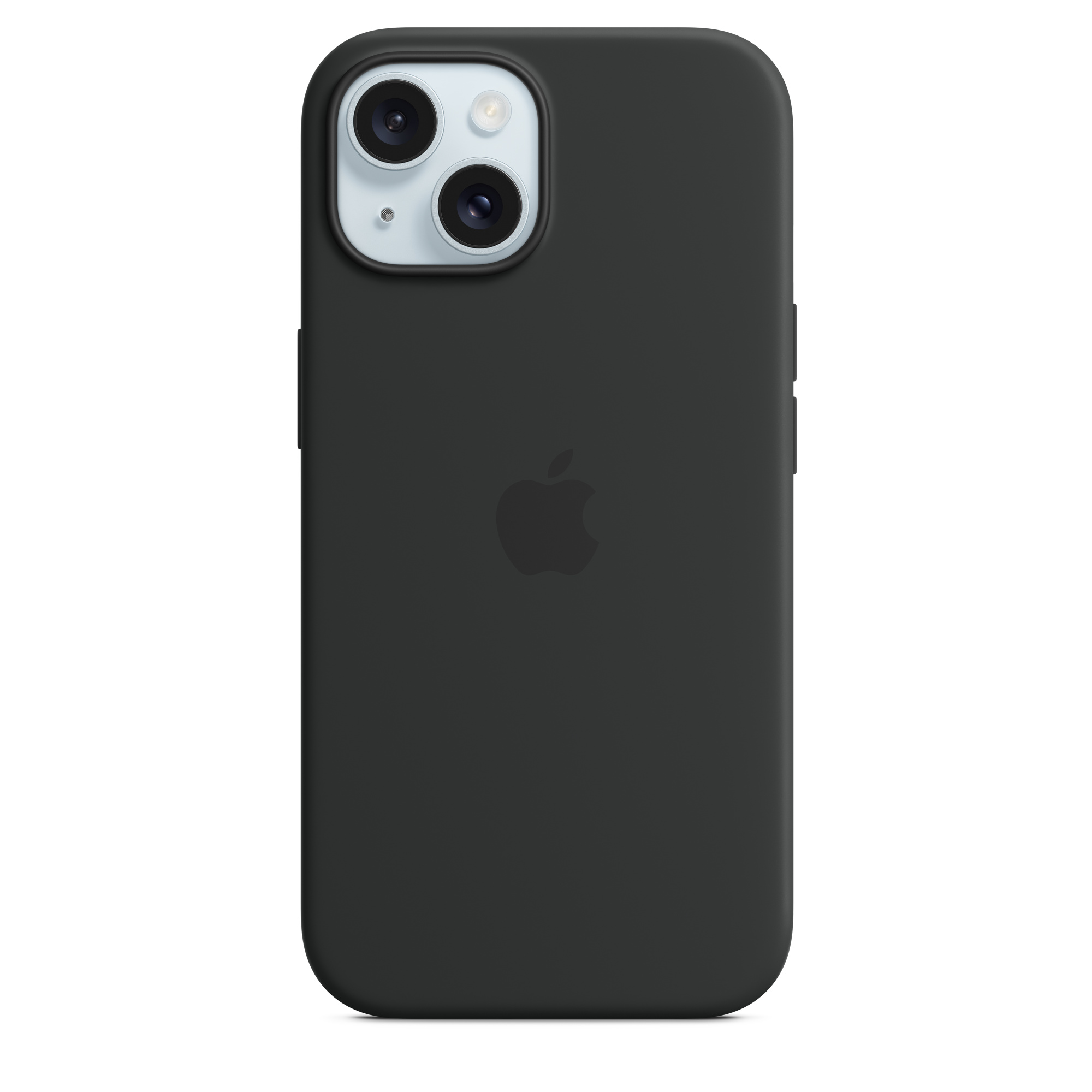 Apple iPhone 15 Plus - Silicone Case MagSafe - Black
