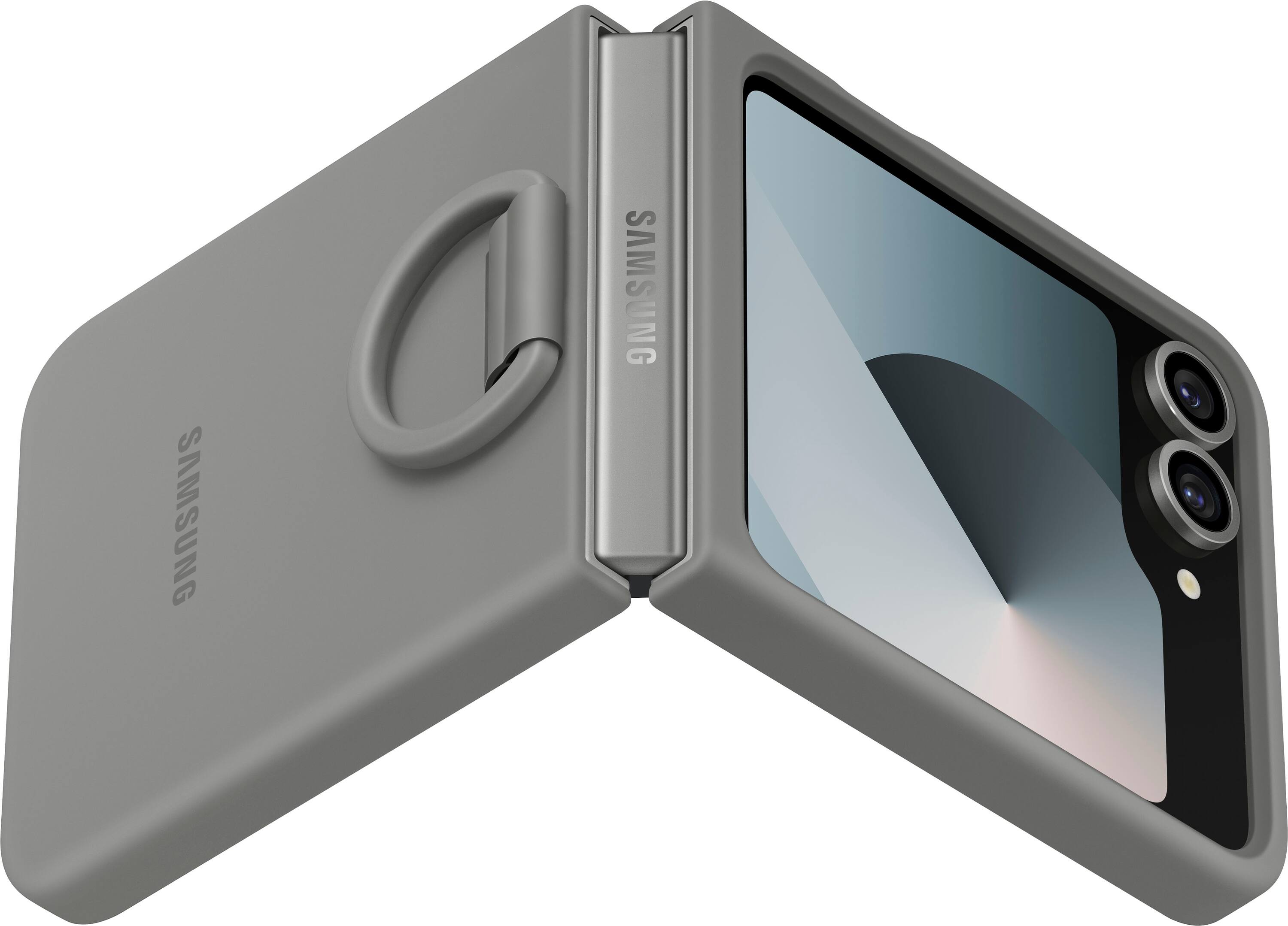 Samsung Galaxy Z Flip6 - Silicone Case - Gray