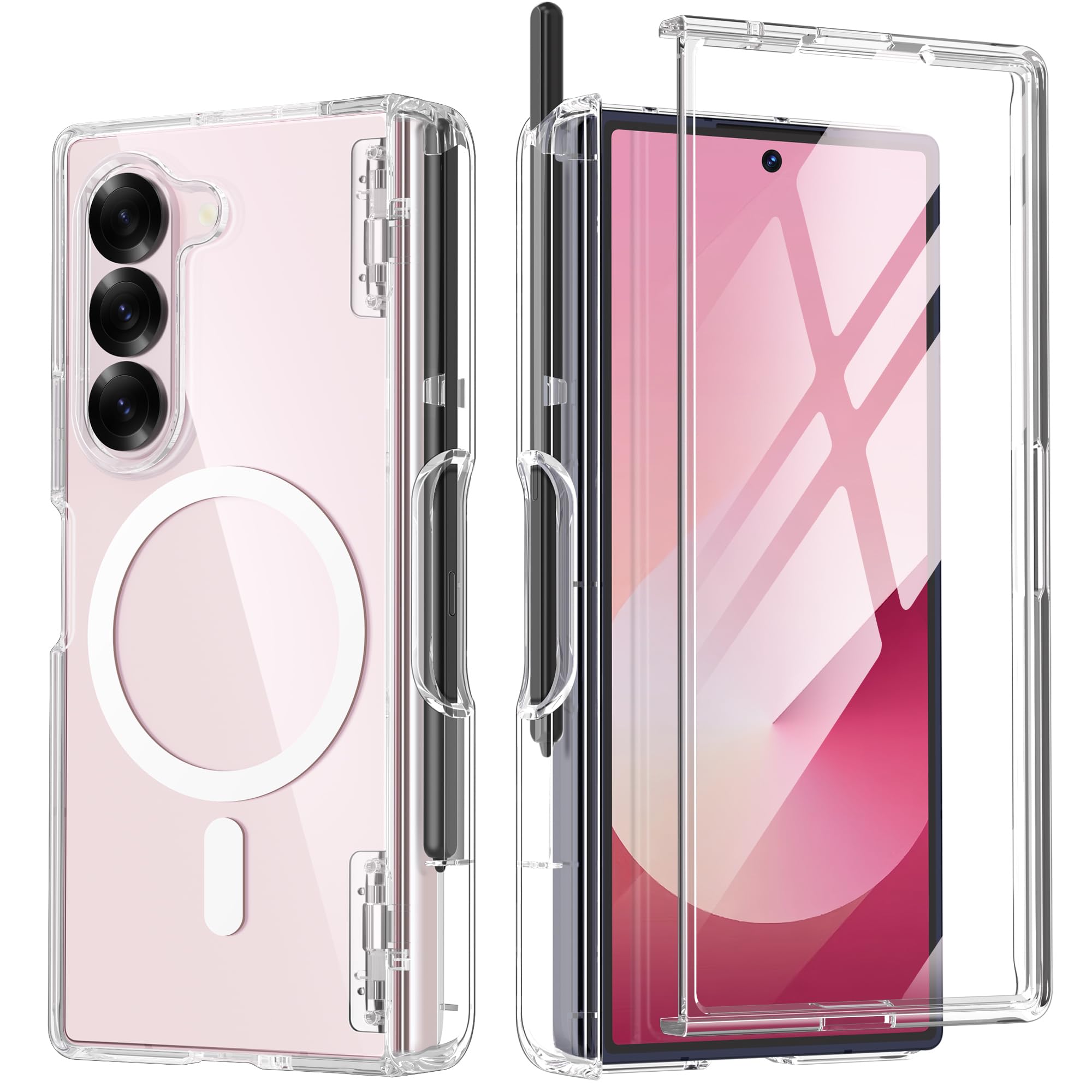 Samsung Galaxy Z Fold6 - Slim Clear Case - Transparent